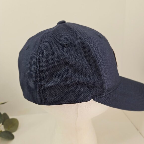 TravisMathew Dopp Blue Baseball Cap S/M Mood Indigo Cotton/Poly Blend USA Design - Picture 12 of 13